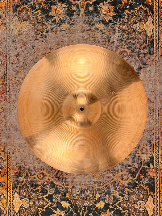 Rare Thin Vintage 1960s Zildjian CRASH 20” 1994 g LIGHT COMPLEX RIDE g Amazing! Steep Profile!