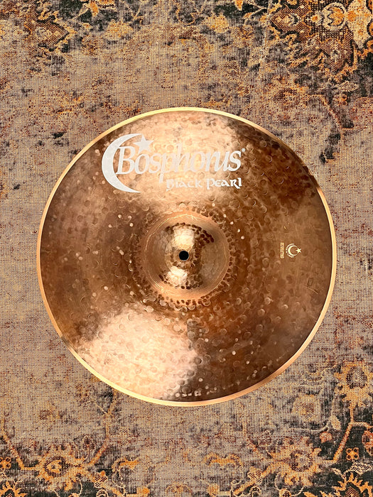 FAST LIGHT COMPLEX Bosphorus Black Pearl 16” Crash ONLY 916 g PERFECT! Quick! BLACKENED Finish
