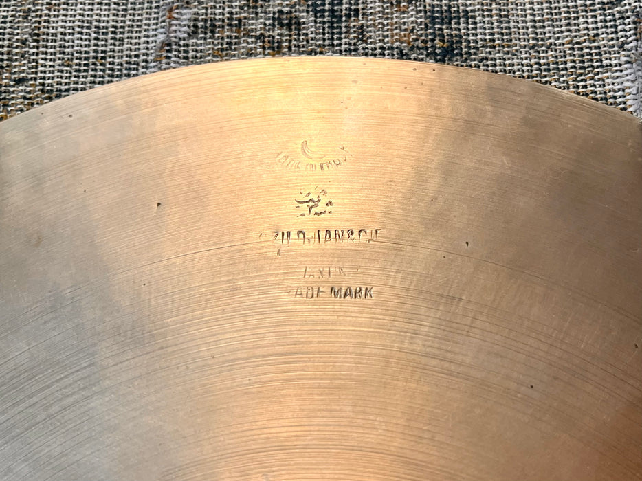 THE THINNEST Vintage Zildjian ISTANBUL K Splash 11” ONLY 249 g VERY EARLY! Sounds Like 1920s