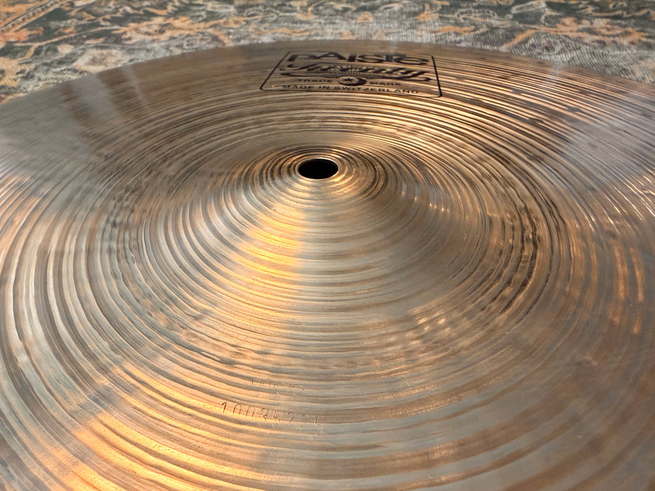 ORIGINAL PAISTE Twenty Series CRASH 18” CLEAN Dark Full! Hand Hammered! 1738 g CLEAN!