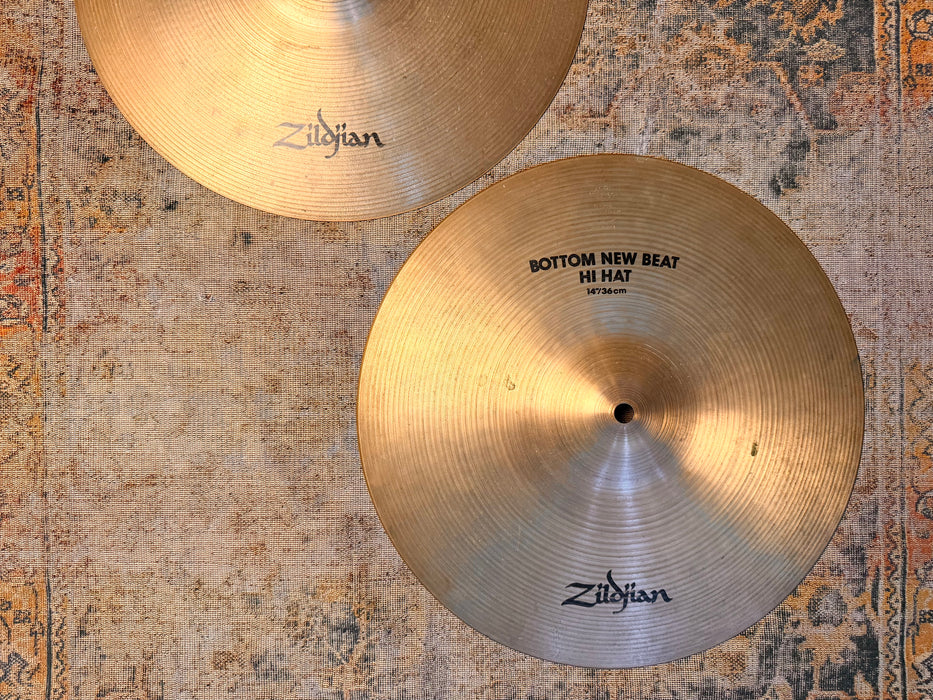 Zildjian 14” NEW BEAT Hihats CLEAN CRISP SEMI-DARK 994 1278 g Don’t Pay $480!!!