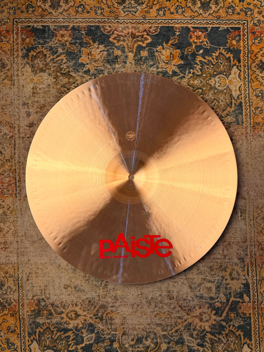 Paiste 2002 MEDIUM 20” Crash Ride PERFECT! Famous FULL Iconic Tone! 2036 g Don’t Pay $470!