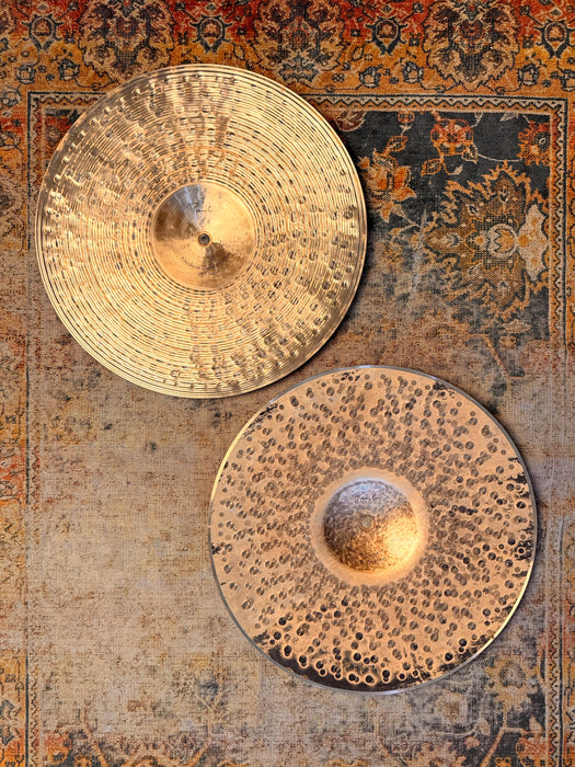 Paiste Traditional Medium Light 14" Hihats PERFECT SHAPE! 936 1214 g WHY Pay $800! STUNNING Hihats