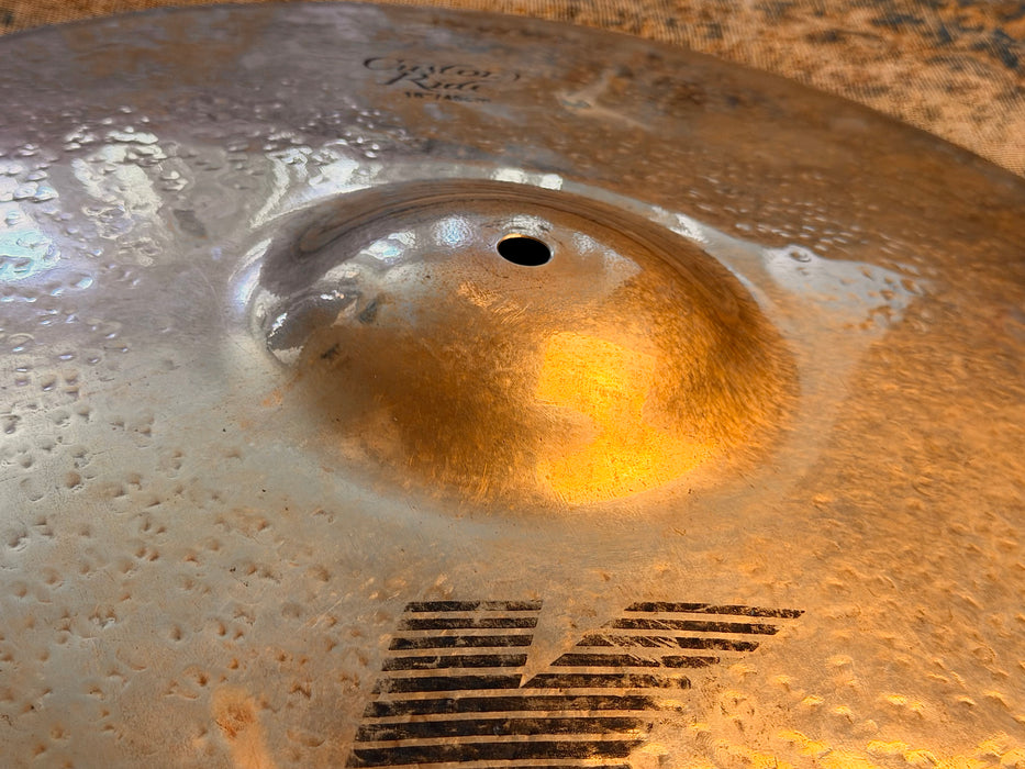Rare ORIGINAL Earlier Zildjian K Custom 18” Ride Pre Cursor GADD SESSION 2086 g ICONIC