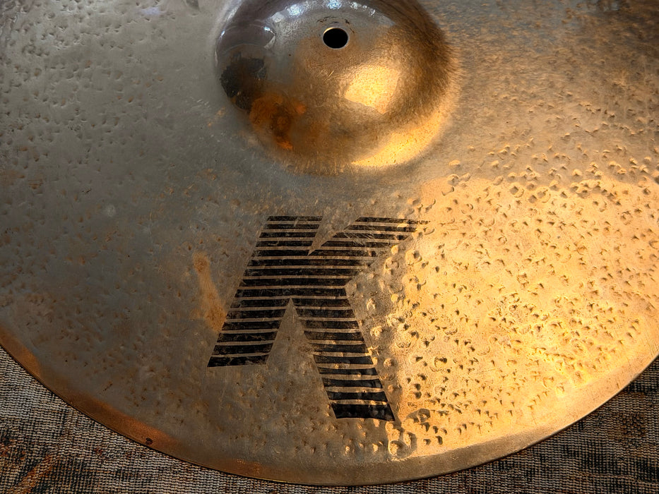 Rare ORIGINAL Earlier Zildjian K Custom 18” Ride Pre Cursor GADD SESSION 2086 g ICONIC