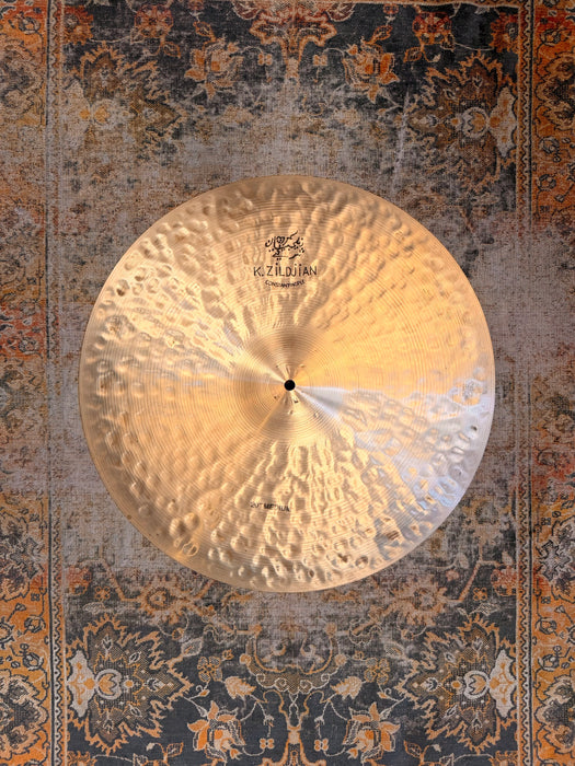 Zildjian K CONSTANTINOPLE 20” Medium Ride SUPER CLEAN! DRY Stick Definition! 2094 g Gorgeous!