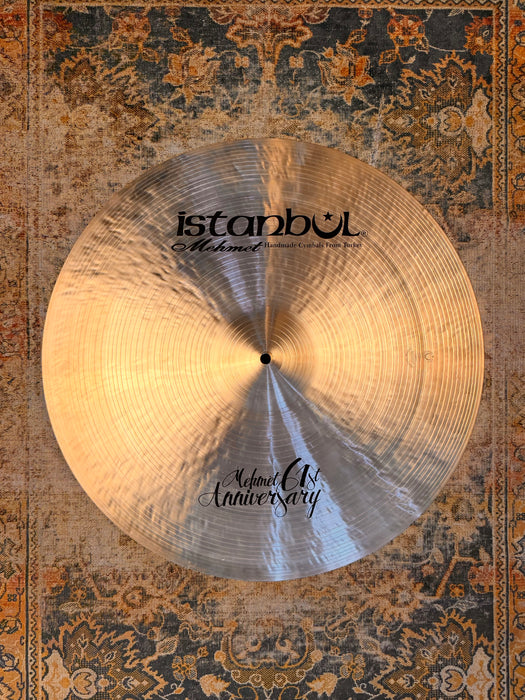 GLOWING Warm Smooth ISTANBUL Mehmet 61st ANNIVERSARY Ride 22” 2234 g CLEAN! Incredible!