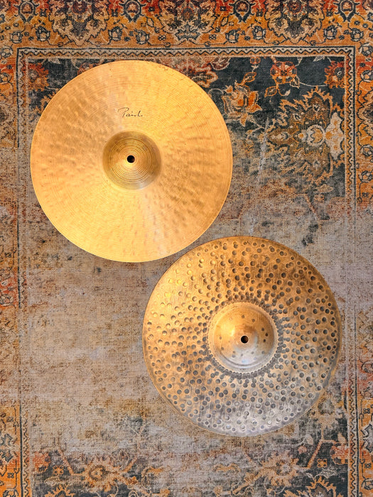 Paiste Traditional Medium Light 14" Hihats SUPER DARK & LOW! 895 1186 g EARLIER! DON’T Pay $800!