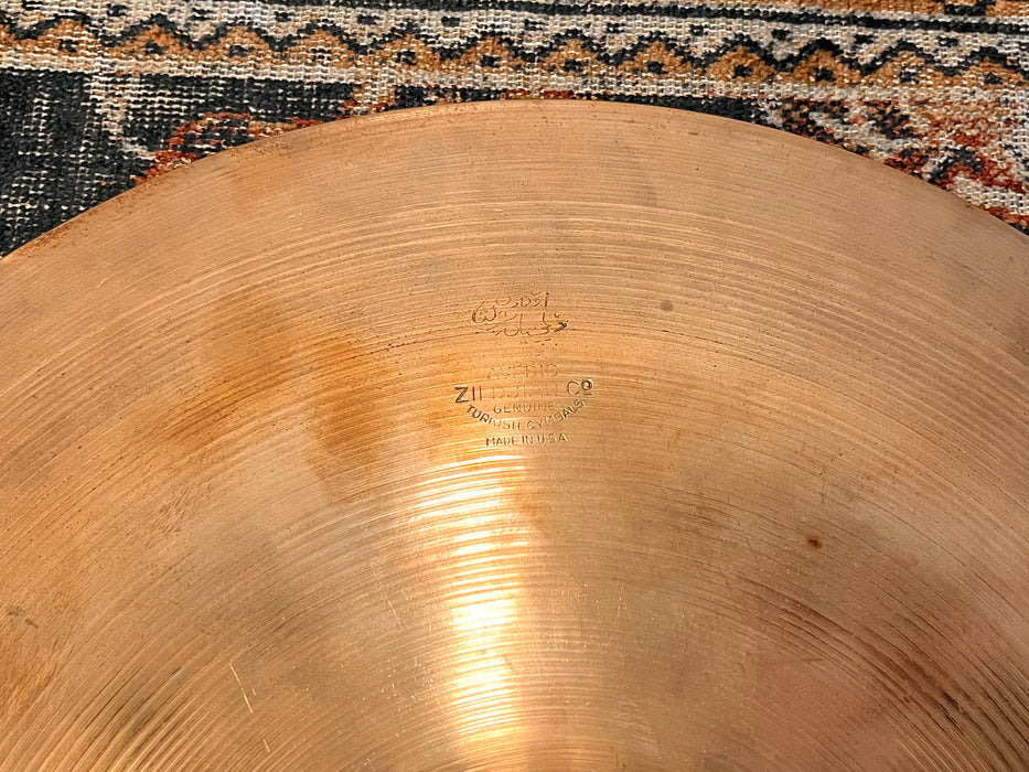 80 Year Old Vintage Zildjian 13” Hihats ULTRA PAPER THIN at 496 536 g SUPER LIGHT Early Tone!