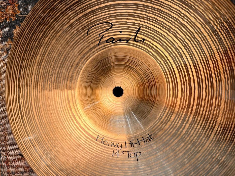 ULTRA CRISP Very Early PAISTE SIGNATURE 14” HEAVY HIHATS 1080 1204 g Don’t Pay $720!!