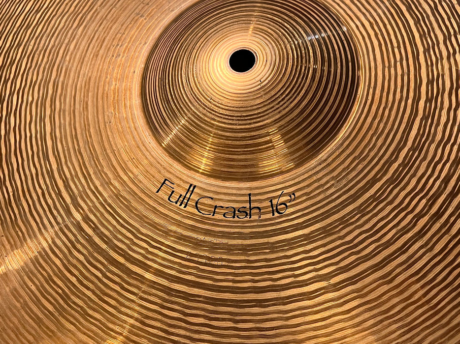 Famously CLEAN Sounding Paiste SIGNATURE Full Crash 16” 1017 g