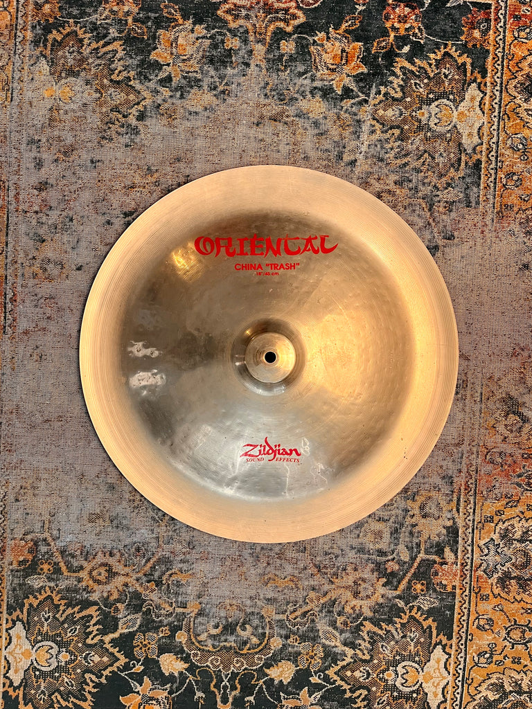 ZILDJIAN ORIENTAL China TRASH 18” Cymbal 1342 g Exotic! Semi