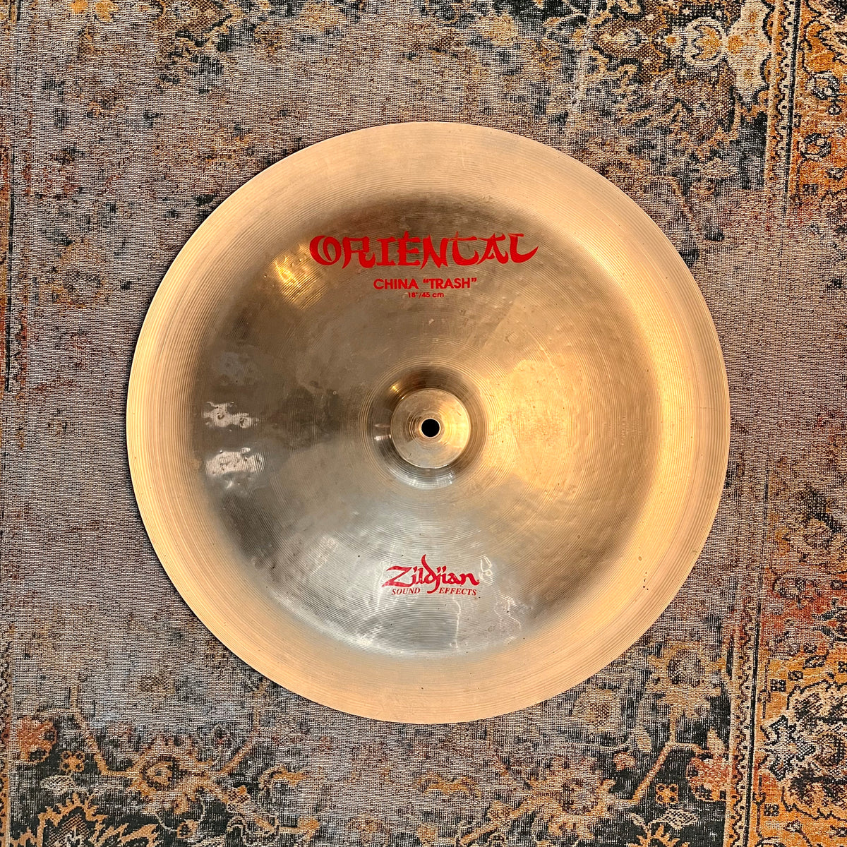 ZILDJIAN ORIENTAL China TRASH 18” Cymbal 1342 g Exotic! Semi