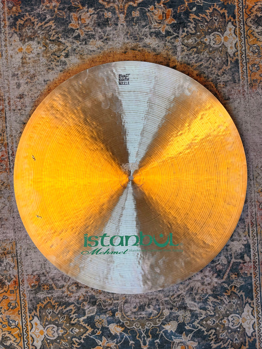 ISTANBUL Mehmet HORACIO EL NEGRO FLAT RIDE 22” Sizzle Immaculate! 2498 g Stunning! Controlled! Ultra Mellow!
