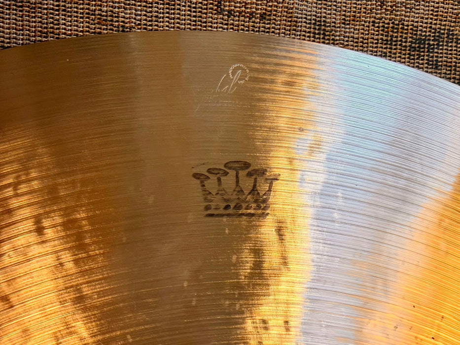 Paul Francis CUSTOM Cymbal Craftsman DARK VINTAGE FLAT RIDE 18” NEW! Controlled! Delicate! Smooth 1433 g
