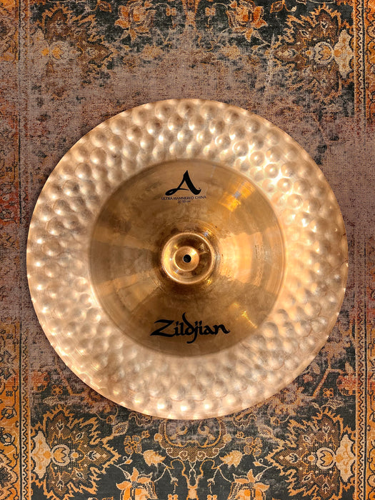 Zildjian ULTRA HAMMERED China 21” INVERTED BELL! COMPLEX Pang! THIN ONE At 1730 g