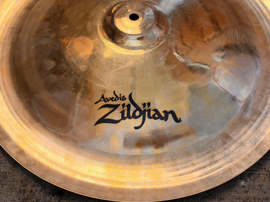 Zildjian A CUSTOM China 18” CLEAN! Darker One! Hand Picked! 1298 g  Don’t Pay $425 For A GUESS AT TONE!