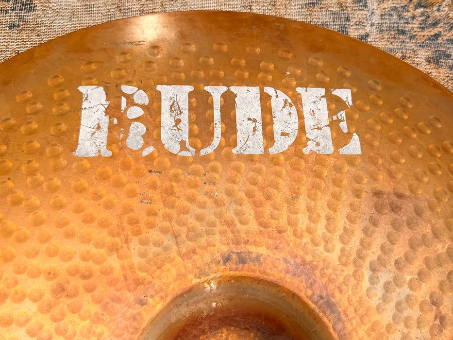 THE FAMOUS ORIGINAL 1981 Paiste RUDE Ride Crash 3181 g STEWART COPELAND! The SOUND!
