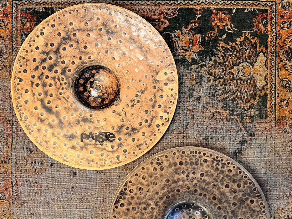 UNIQUE Paiste DARK ENERGY PROTOTYPE Hihats 14” 868 1388 g DARK DRY Very LOW! Crisp!