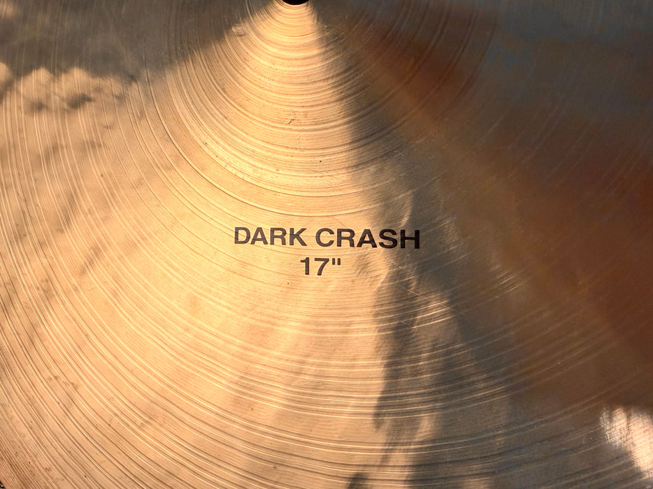 Paiste MASTERS Dark Crash 17” Gorgeous PAPER THIN Dark Complex at 1147 g Don’t Pay $500 For A Guess