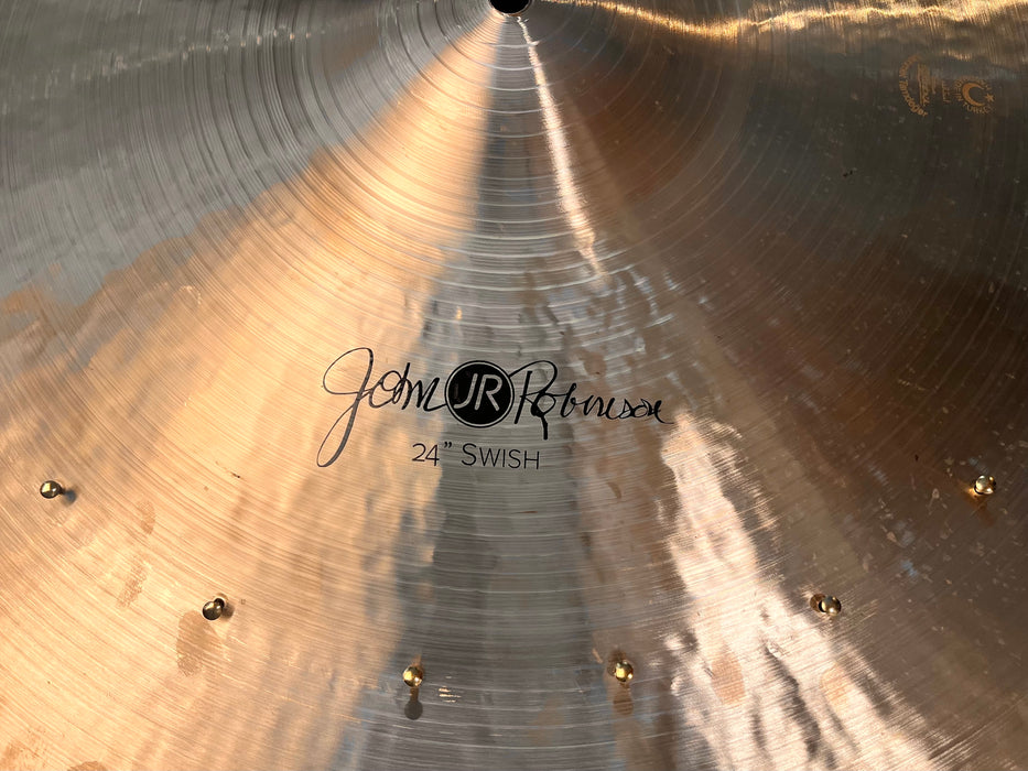 ISTANBUL Mehmet JOHN JR ROBINSON 24” SWISH China 2894 g SWISH KNOCKER! Immaculate! EXOTIC!