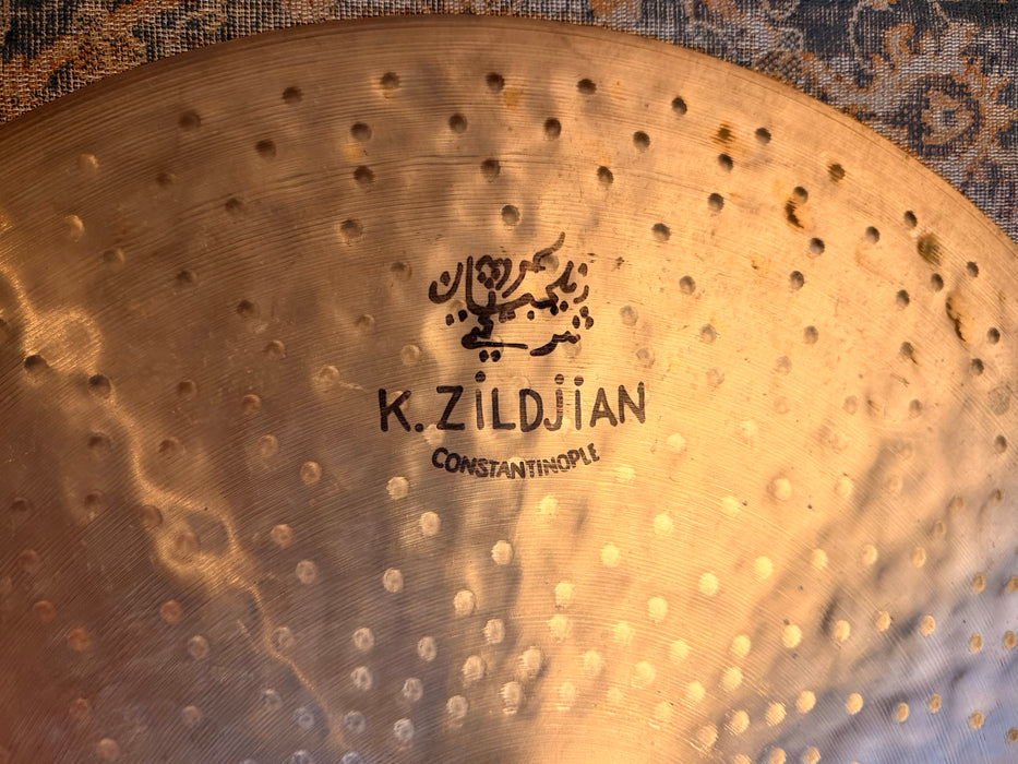 Zildjian K CONSTANTINOPLE OVERHAMMERED THIN 22” Gorgeous LIGHT AIRY COMPLEX! 2212 g Discontinued???