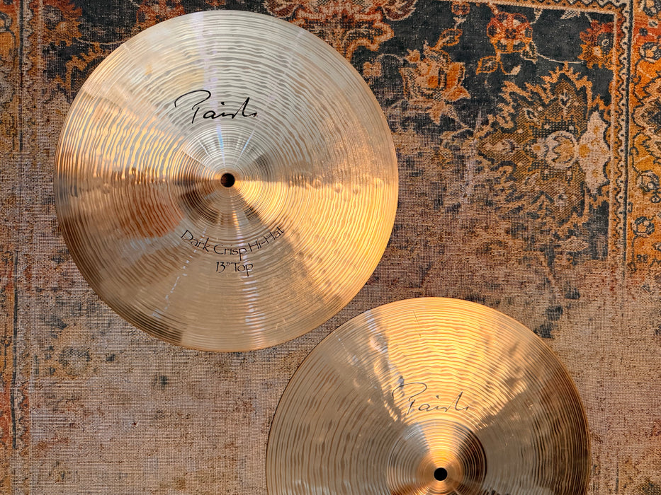 Paiste Signature DARK CRISP 13” Hihats 736 1246 g DON’T PAY $670! These DO EXACTLY What They Promise!