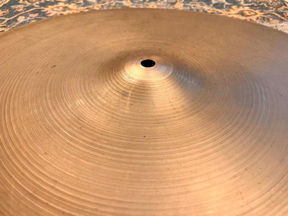 Discontinued Vintage Zildjian MINI CUP Ride 20” 2588 g Controlled Focused Definition! Almost FLAT