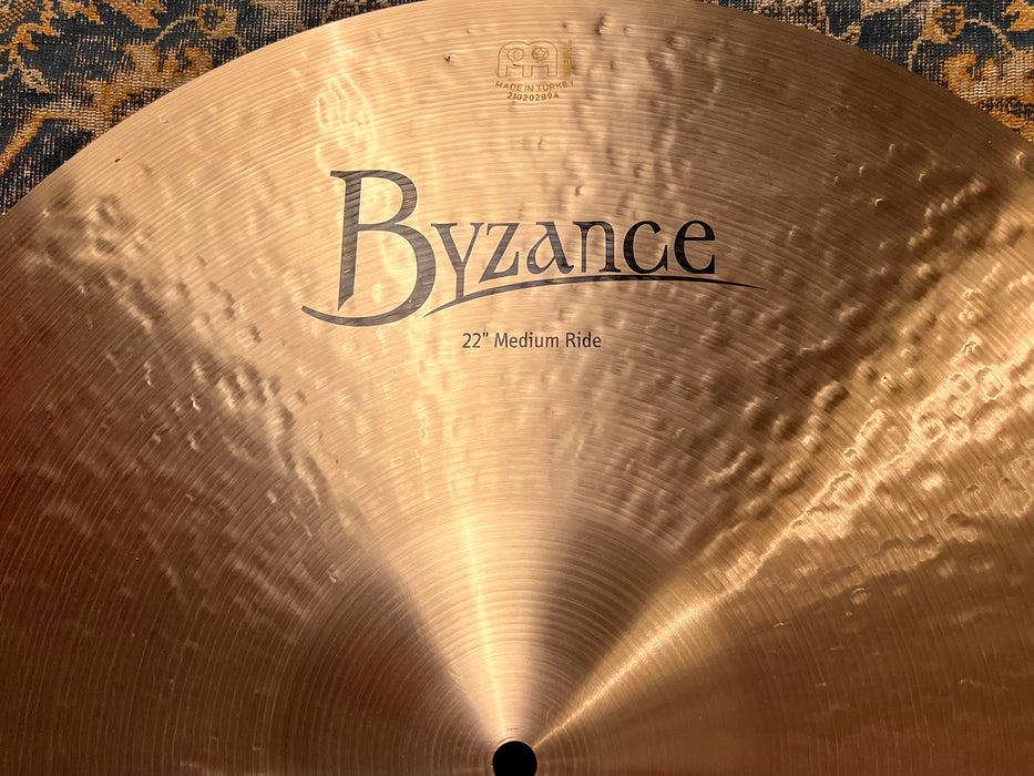 Perfect IN BAG MEINL BYZANCE 22" MEDIUM RIDE 3012 g WHY Pay $560