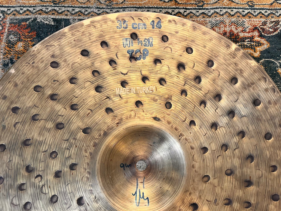 Bosphorus EARLY 1600 Series Hihats 14” 940 1120 g Unique DEEP HAMMERING Light Complex Tone!