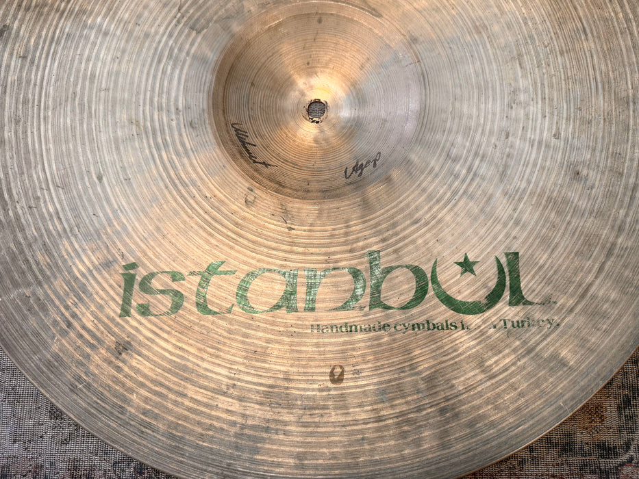 RARE Vintage ISTANBUL Pre Split AGOP MEHMET Factory PING Ride 20" 2696 g FOCUSED Pronounced PING