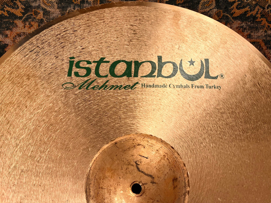 BRUSHED Finish ISTANBUL Mehmet Horacio EL Negro Hernandez Light Ride 22” 2492 g INCREDIBLE