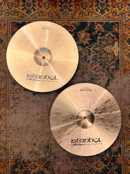 DARK CRISP ISTANBUL MEHMET SULTAN Hihats 14” 1076 1272 g PERFECT
