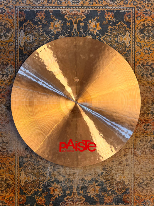 PAISTE 24” 2002 Ride ICONIC 2 FOOT GOLIATH w CLASSIC Tone! 3886 g CLEAN! Don’t Pay $650!