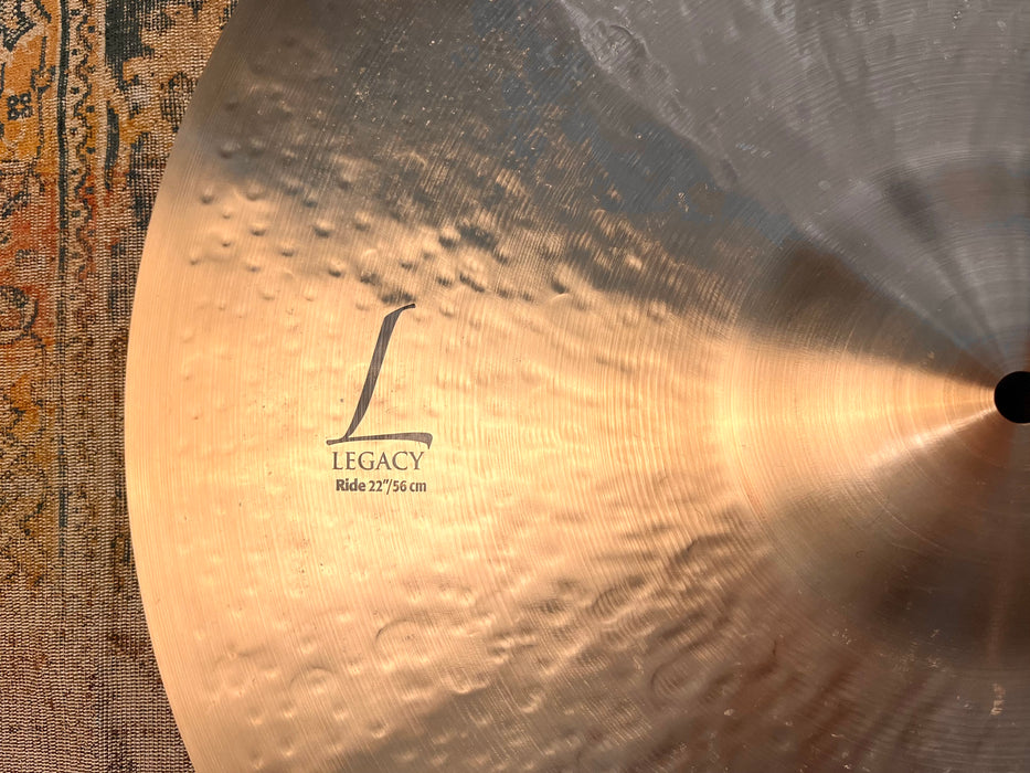 Sabian HHX LEGACY Ride 22” 2956 g SUPER CLEAN! Versatile Dark! Don’t Pay $634 FOR A GUESS