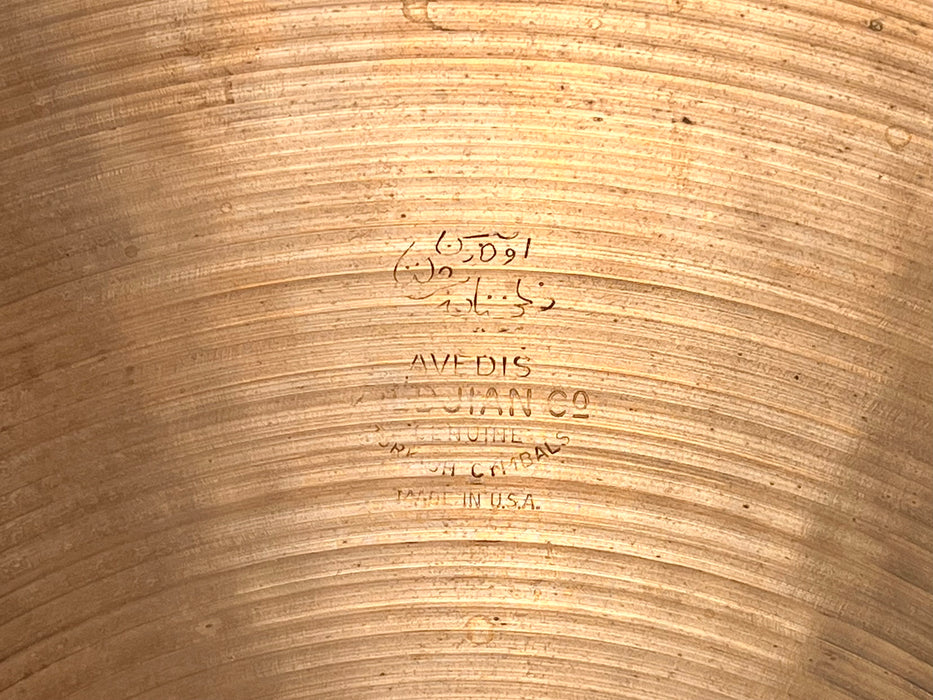 1960s Vintage Zildjian 14” Hihats PAPER THIN 749 882 g CLEAN! Light Complex! RINGO! Hand Hammered!
