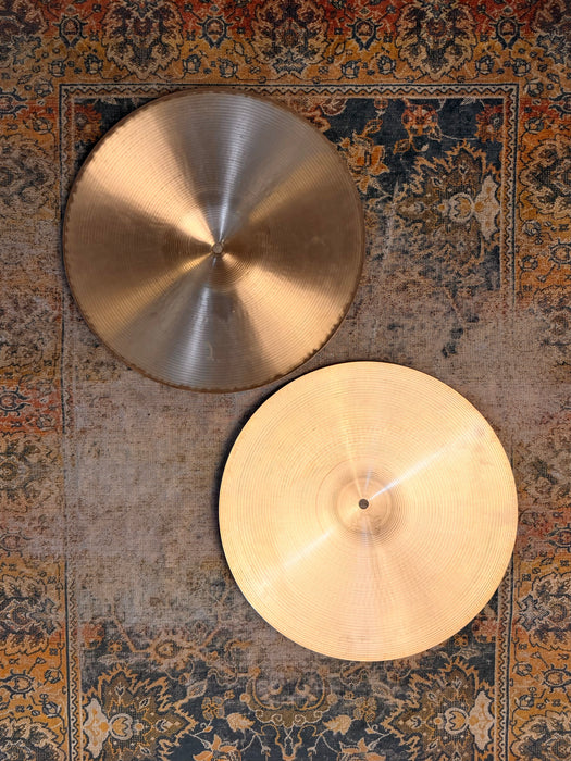 Zildjian 15” NEW BEAT Hihats FAMOUS Classic Tone! Responsive! 1178 1524 g Don’t Pay $550 For A Guess!