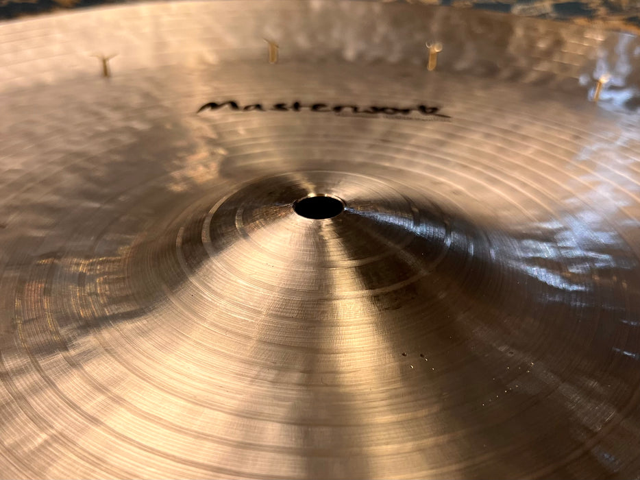 ALL 18 RIVETS Masterwork Jazz Master SWISH KNOCKER 22” China 1750 g