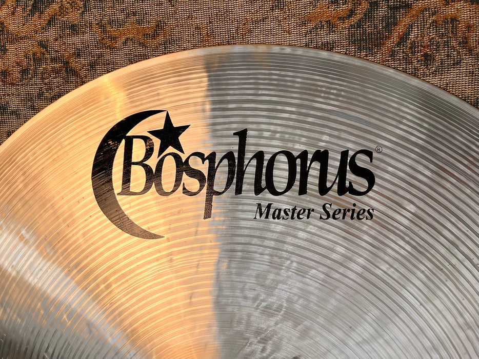 Bosphorus MASTER 20” Ride CRASH ONLY 1486 g PAPERY LIGHT COMPLEX Airy! Perfect Condition!