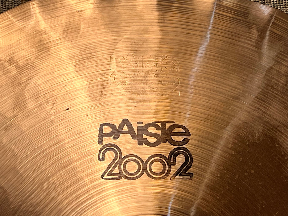 IMMACULATE 1978 REAL DEAL VINTAGE PAISTE 2002 SOUND EDGE Hihats 14” 978 1056 g