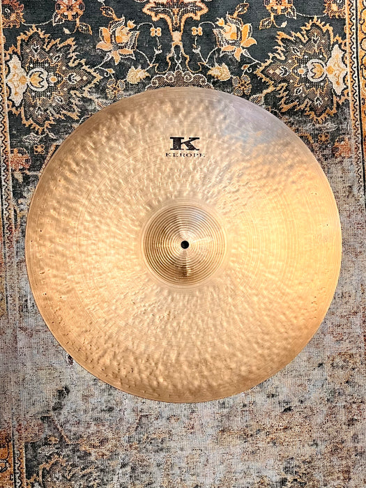 Zildjian KEROPE 20” Ride Crash 1974 g 1st YEAR Of Production! Smooth CLEAN Amazing! The ORIGINAL