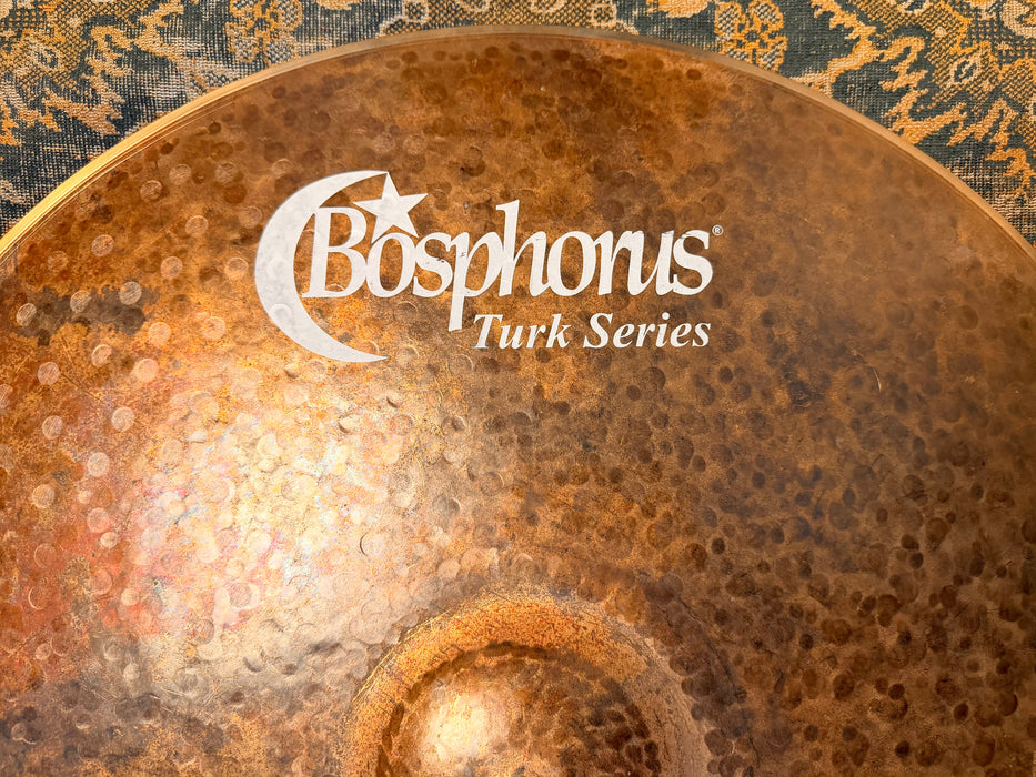 24” of JOY! RARE Bosphorus 24” TURK Ride or Crash ONLY 2576 g RAW UNLATHED Organic