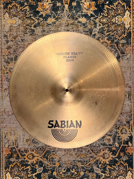 The First Sound Control? Vintage Sabian FLANGE RIDE Medium Heavy 20” 2159 g