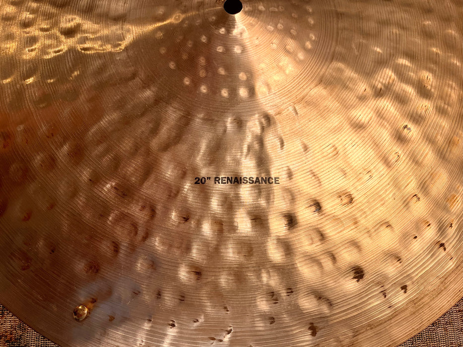 Zildjian K Constantinople Renaissance Ride 20” Sizzle AMAZING ONE! Very Smooth! Hand Picked 1822 g CLEAN