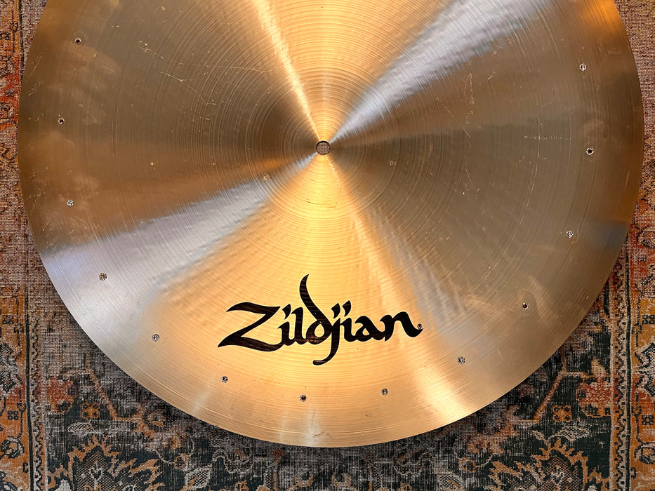 Zildjian Swish Knocker 22” China Pang PERFECT IN BAG! 2382 g 400th ANNIVERSARY Stamp! MINT!