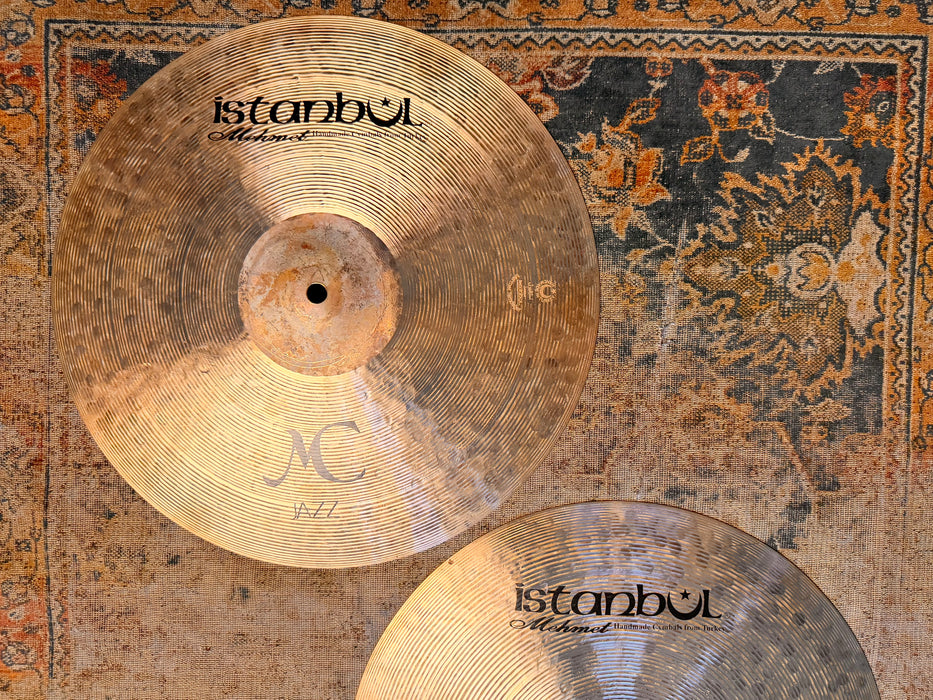 RARE Dark Complex HUGE ISTANBUL MEHMET 15” MC JAZZ Hihats Perfect! 1114 1334 g ONLY PAIR I’ve Seen