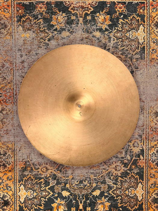 1960s Vintage Zildjian 20" Ride Crash 2407 g DRY SMOOTH And Versatile! CLASSIC 60s Tone!!