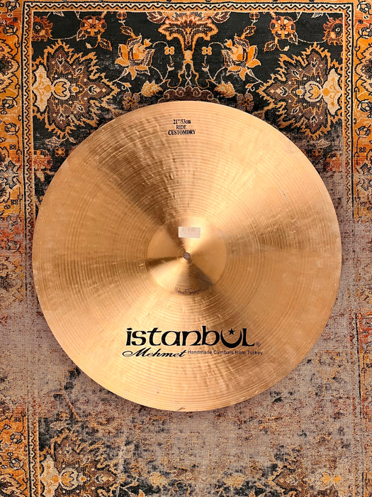 RARE Istanbul Mehmet TRADITIONAL CUSTOM DRY Ride 21” 3429 g CLEAN! STRONG Definition!