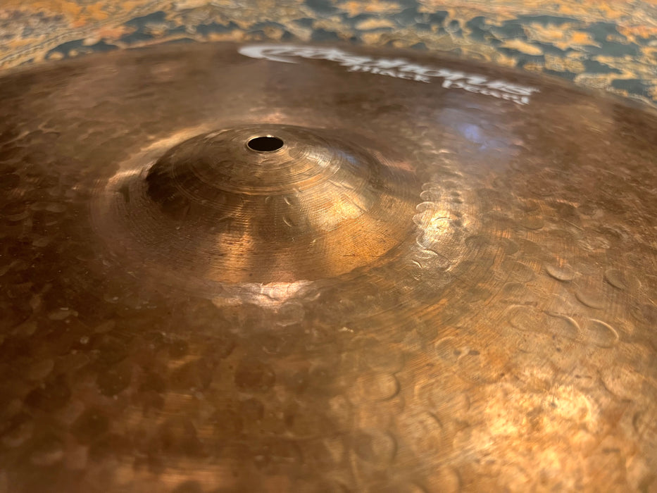 2 FEET OF JOY! RARE Bosphorus THIN 24” BLACK PEARL Ride Crash 2350 g TURK