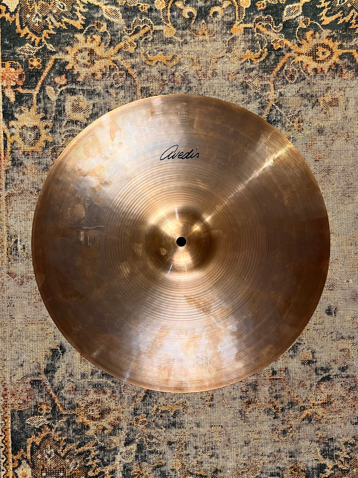 HUGE Zildjian AVEDIS 16” Hihat TOP Cymbal 1268 g PERFECT No Longer Mad